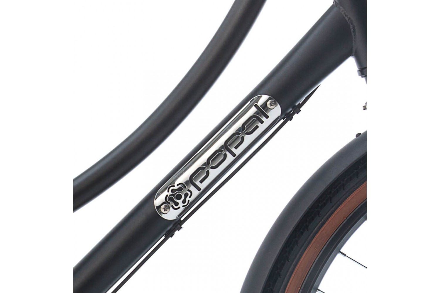 Popal Daily Dutch Basic+ Vélo de transport 26 pouces Filles Noir mat Vélo Hollandais Popal Daily Dutch Basic+ 26 Pouces Filles Noir Mat