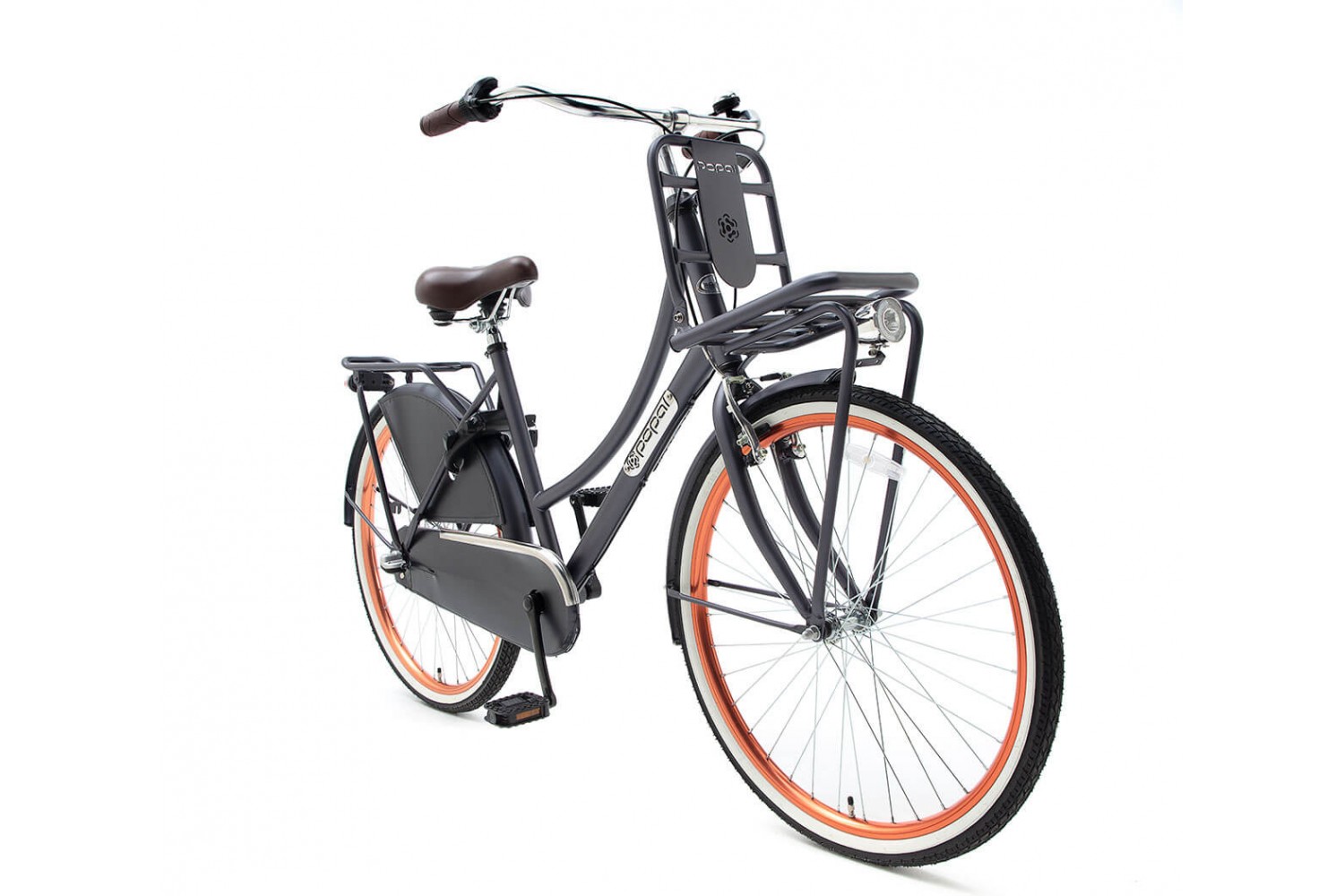 Popal Daily Dutch Basic+ Vélo de transport 26 pouces filles Petrol Blue Vélo Hollandais Popal Daily Dutch Basic+ 26 Pouces Filles Bleu Pétrole