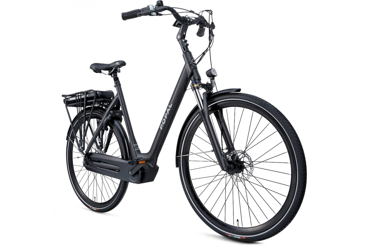 Bicyclette électrique Popal Vidar 51cm noir mat Vélo Électrique Popal Vidar 51cm Noir Mat