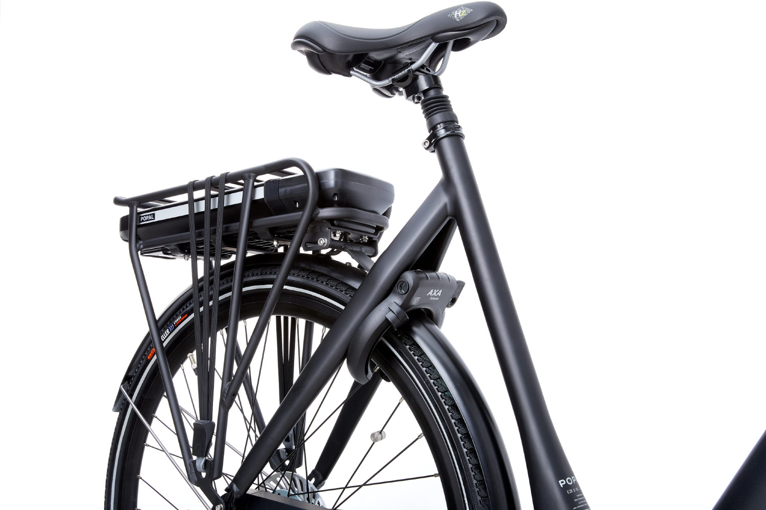 Bicyclette électrique Popal Vidar 51cm noir mat Vélo Électrique Popal Vidar 51cm Noir Mat