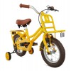 Vélo Enfant SuperSuper Cooper Bamboo 12 Pouces Filles Jaune