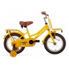 Vélo Enfant Supersuper Cooper Bamboo 14 Pouces Filles Jaune