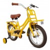 Vélo Enfant Supersuper Cooper Bamboo 14 Pouces Filles Jaune