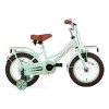 Vélo Enfant SuperSuper Cooper Bamboo 14 Pouces Filles Vert Pistache