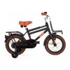 Vélo Enfant Supersuper Cooper Bamboo 14 Pouces Garçons Noir Mat