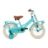 Vélo Enfant Supersuper Cooper 14 Pouces Filles Turquoise