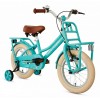 Vélo Enfant Supersuper Cooper 14 Pouces Filles Turquoise