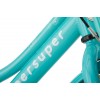 Vélo Enfant Supersuper Cooper 14 Pouces Filles Turquoise