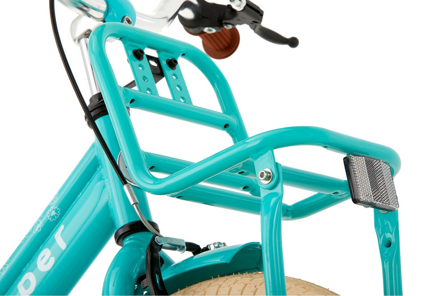 Vélo Enfant Supersuper Cooper 18 Filles Pouces Turquoise