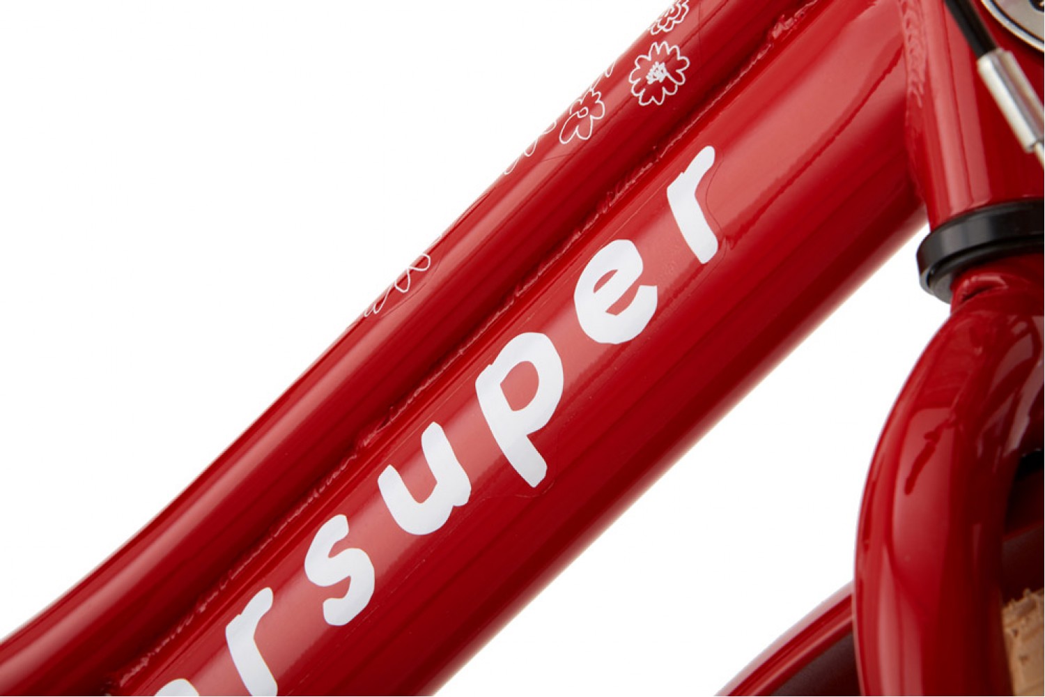 Vélo Enfant SuperSuper Cooper 20 Pouces Filles Rouge