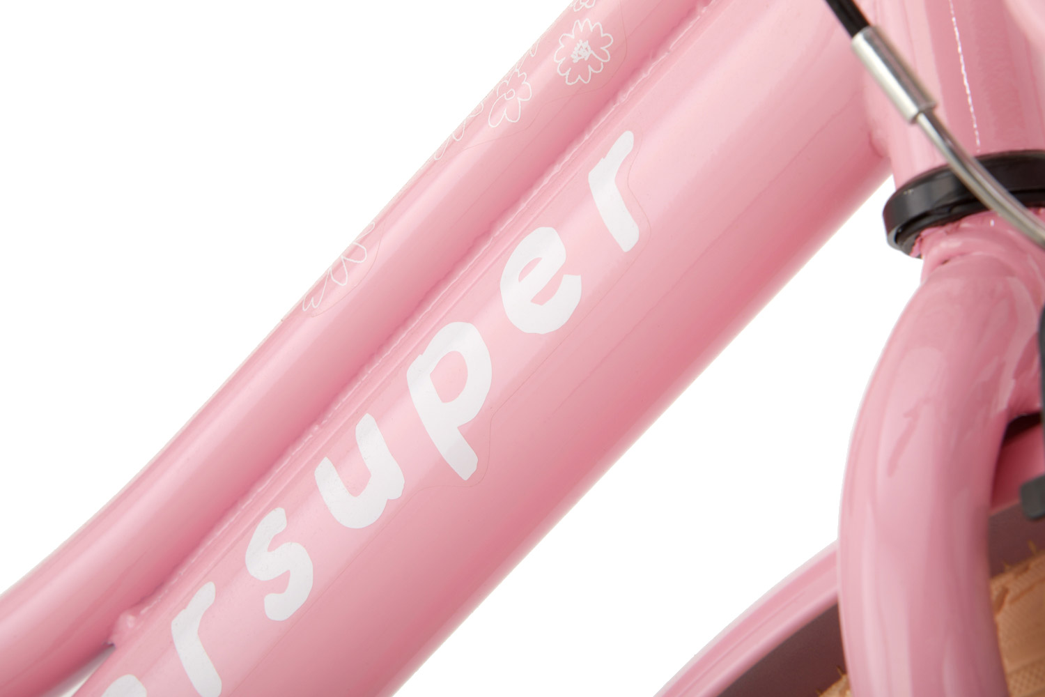 Vélo Enfant Supersuper Cooper 20 Pouces Filles Rose