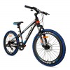 Vélo de montagne Supersuper Kiyoko 24 pouces Noir Bleu Vélo VTT Enfant Supersuper Kiyoko 24 Pouces Noir Bleu