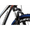 Vélo de montagne Supersuper Kiyoko 24 pouces Noir Bleu Vélo VTT Enfant Supersuper Kiyoko 24 Pouces Noir Bleu