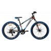 Vélo de montagne Supersuper Kiyoko 26 pouces Noir Bleu Vélo VTT Enfant Supersuper Kiyoko 26 Pouces Noir Bleu
