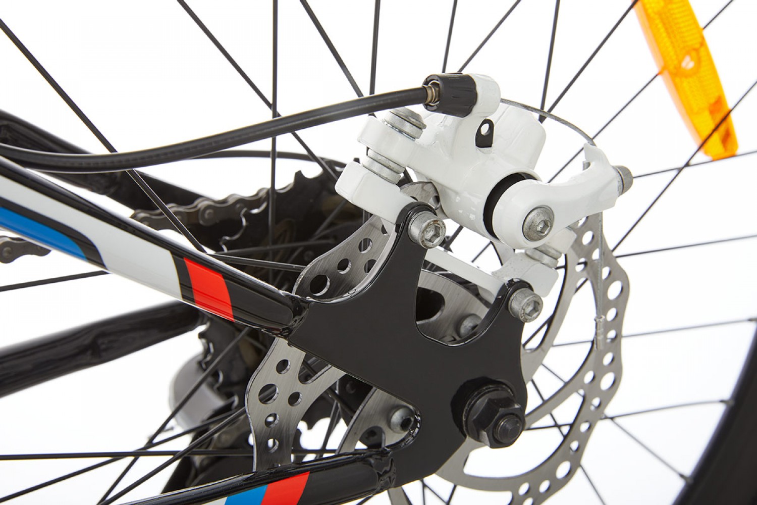 Vélo de montagne Supersuper Kiyoko 26 pouces Noir Bleu Vélo VTT Enfant Supersuper Kiyoko 26 Pouces Noir Bleu