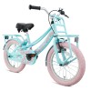 Vélo Enfant Supersuper Lola 16 Pouces Filles Menthe Rose