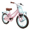 Vélo Enfant Supersuper Lola 16 Pouces Filles Rose Turquoise