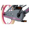 Vélo Enfant Supersuper Lola 18 Pouces Filles Gris Rose