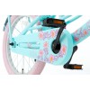 Vélo Enfant Supersuper Lola 18 Pouces Filles Rose Menthe