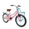 Vélo Enfant Supersuper Lola 18 Pouces Filles Rose Turquoise