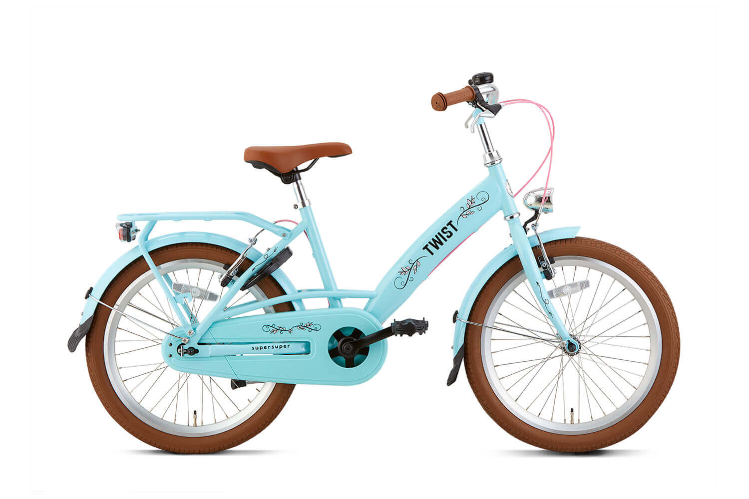 Supersuper Twist Vélo Fille 20 pouces Turquoise