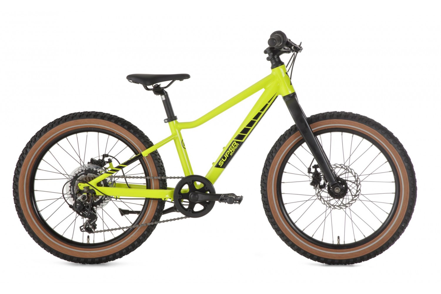 SuperSuper Xplore VTT Enfant 20 pouces Jaune/Vert