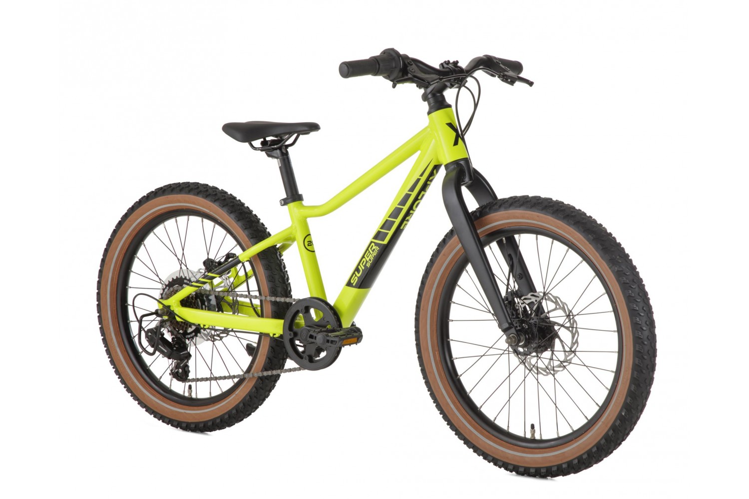 SuperSuper Xplore VTT Enfant 20 pouces Jaune/Vert