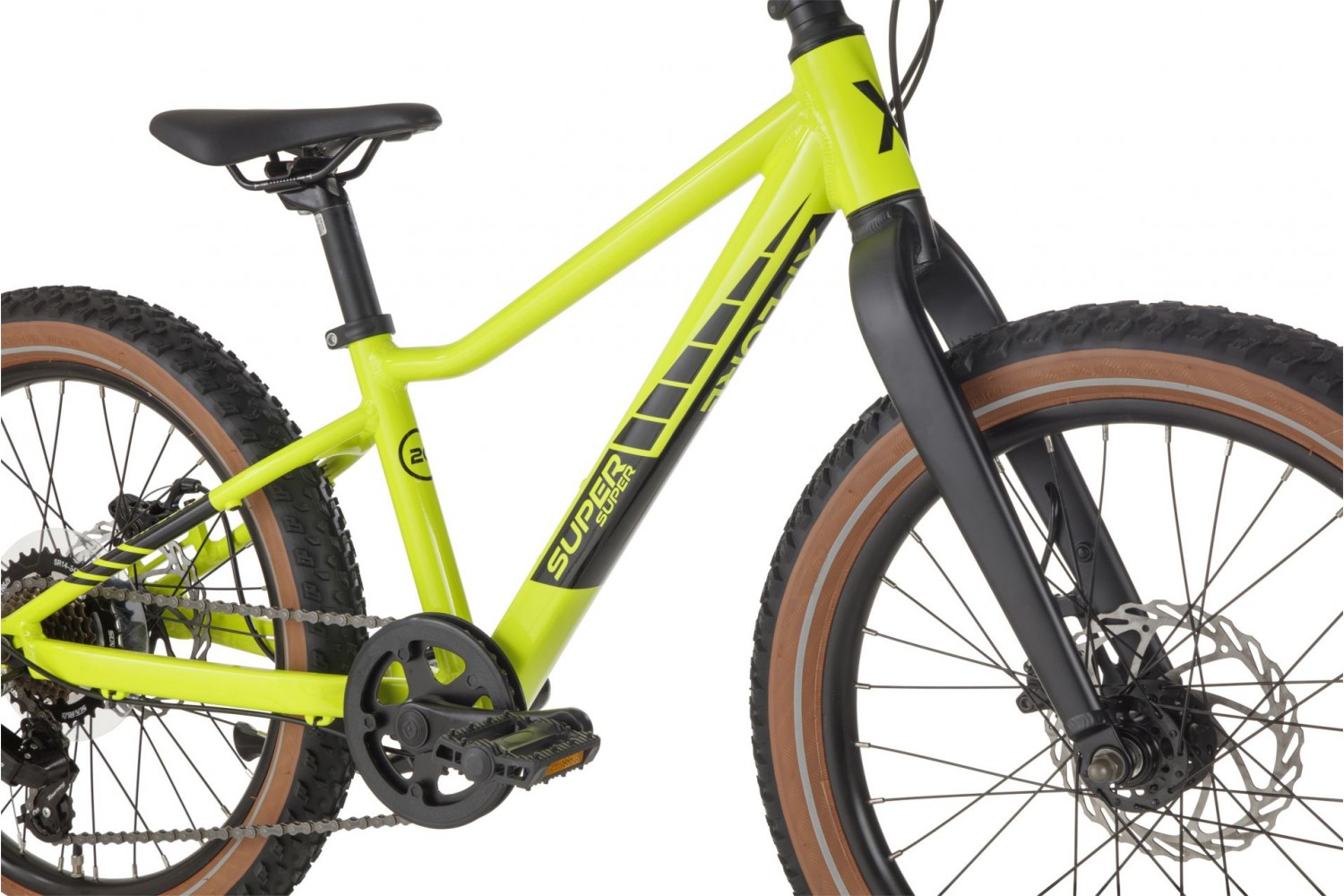 SuperSuper Xplore VTT Enfant 20 pouces Jaune/Vert