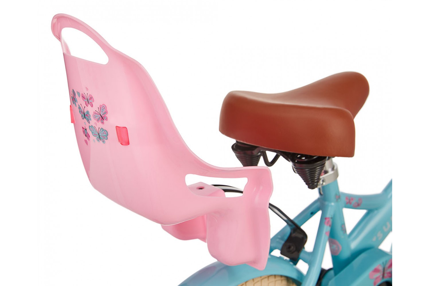 Vélo Enfant Supersuper Little Miss 12 Pouces Filles Turquoise