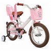 Vélo Enfant Supersuper Little Miss 14 Pouces Filles Blanc