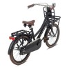 Vélo Hollandais Valetta Cargo 20 Pouces Filles Noir Mat