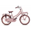 Vélo Hollandais Valetta Cargo 20 Pouces Filles Rose Mat