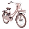 Vélo Hollandais Valetta Cargo 20 Pouces Filles Rose Mat