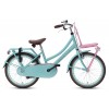 Vélo Hollandais Valetta Cargo 20 Pouces Filles Turquoise Rose