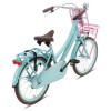 Vélo Hollandais Valetta Cargo 20 Pouces Filles Turquoise Rose