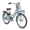 Vélo Hollandais Valetta Cargo N3 22 Pouces Filles Bleu Mat