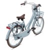 Vélo Hollandais Valetta Cargo N3 22 Pouces Filles Bleu Mat