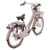 Vélo Hollandais Valetta Cargo N3 22 Pouces Filles Rose mat