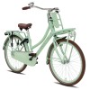 Vélo Hollandais Valetta Cargo 24 Pouces Filles Vert Pastel